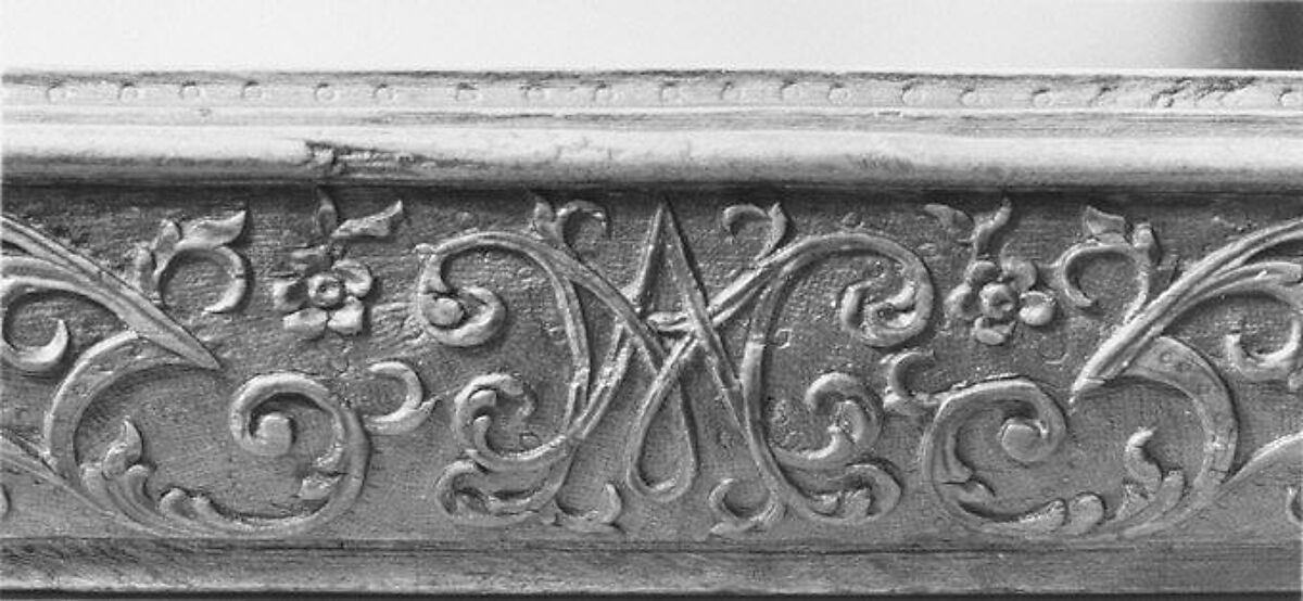 Mirror (part of a set), Walnut, French