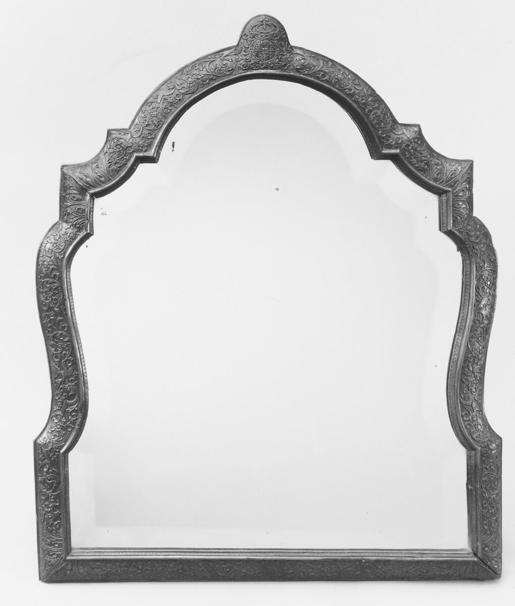 Mirror (part of a set), Walnut, French 