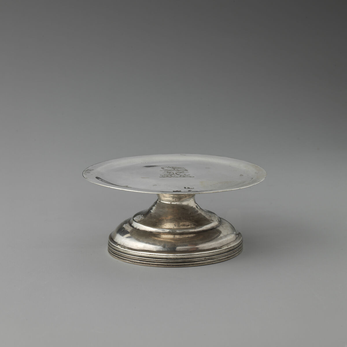 Miniature tazza, James Scott, Silver, Irish, Dublin 