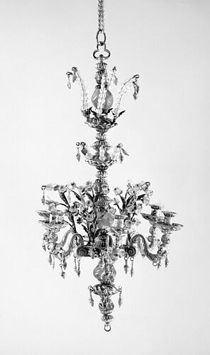 Miniature chandelier (one of a pair)