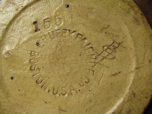 Vase, Grueby Faience Company (1894–ca. 1911), Earthenware, American