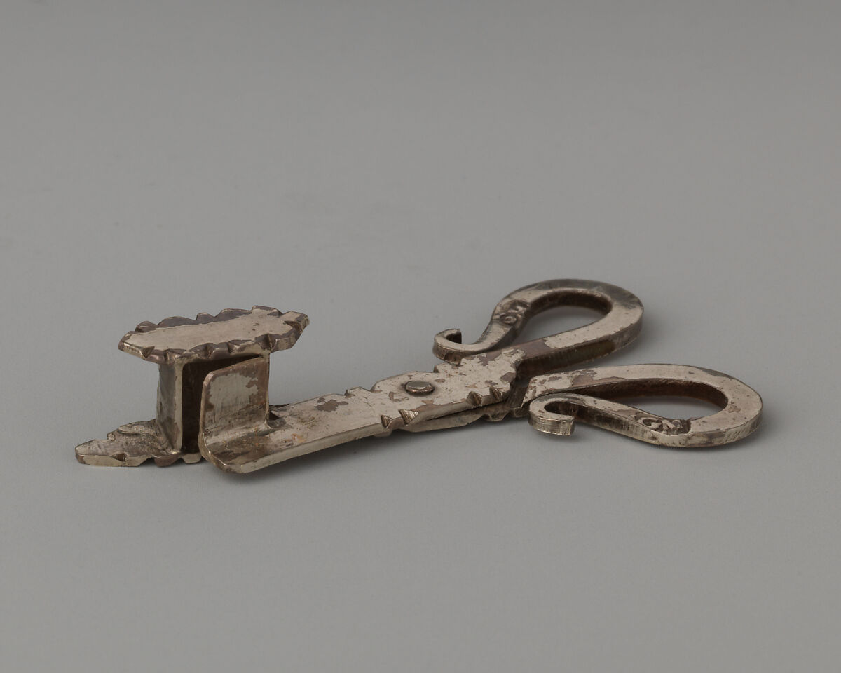 Miniature snuffers, Possibly by George Middleton (British, 1660–1745) (earliest mention 1685), Silver, British, London 