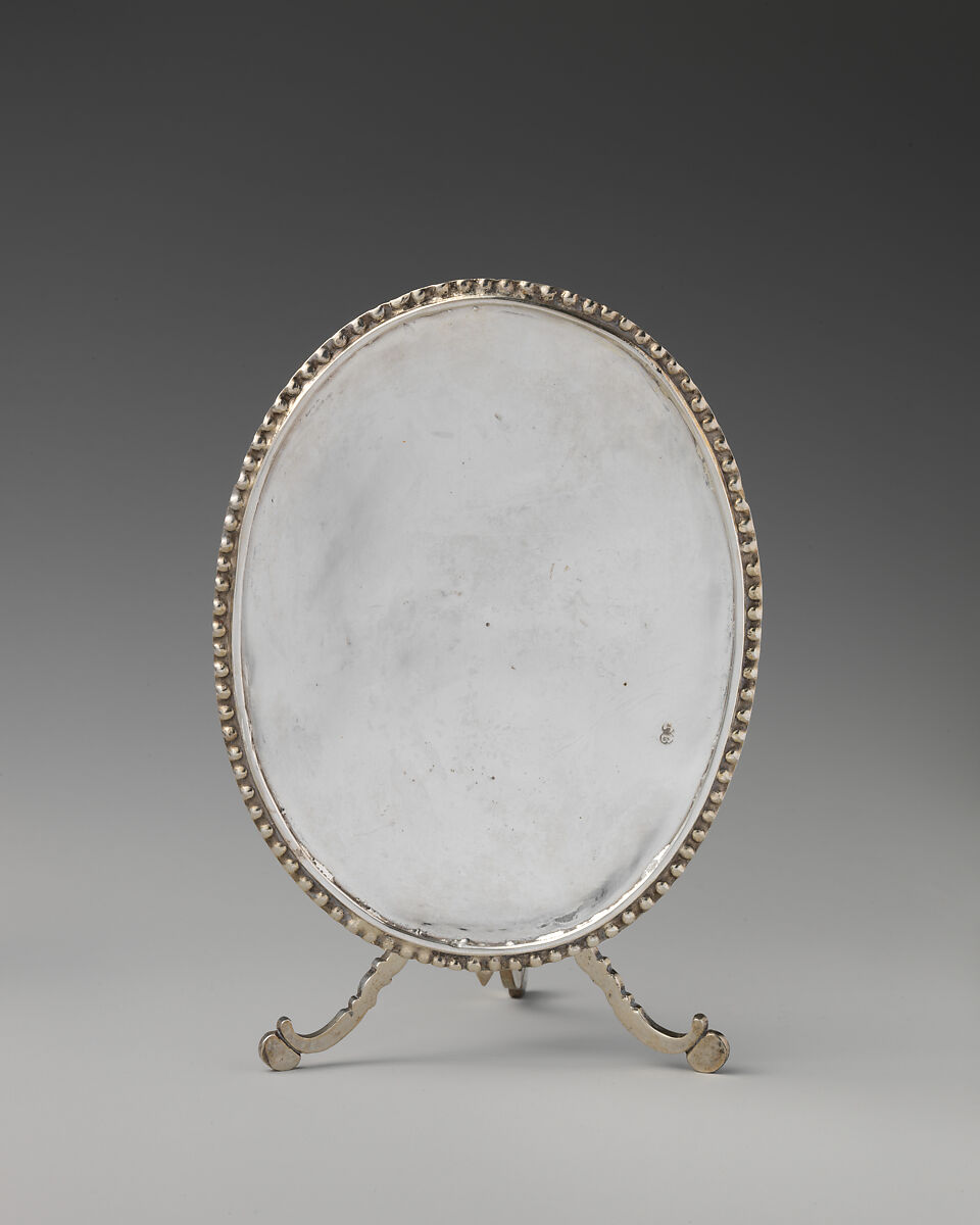 Miniature tilt-top table, Silver, Dutch, Amsterdam