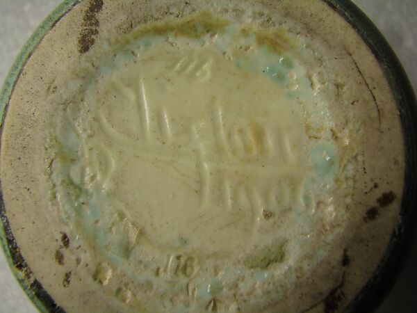 Vase, Clifton Art Pottery (1905–11), Porcelaneous stoneware, American