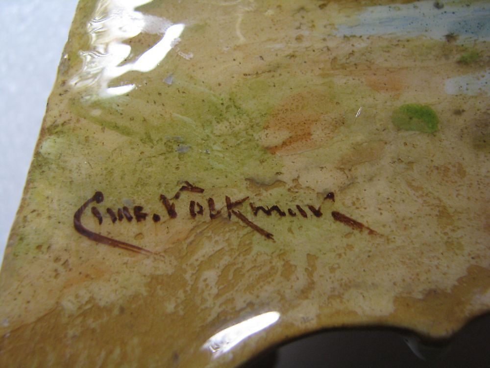 Vase, Charles Volkmar (American, Baltimore, Maryland 1841–1914 Metuchen, New Jersey), Earthenware, American