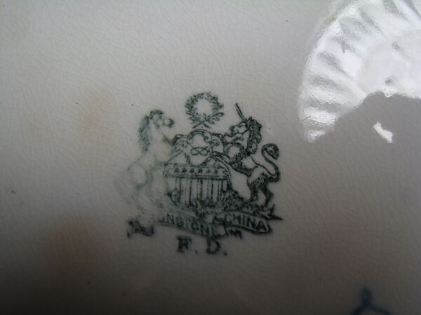 Plate, M. Louise McLaughlin (American, Cincinnati, Ohio 1847–1939 Cincinnati, Ohio), Ironstone, American