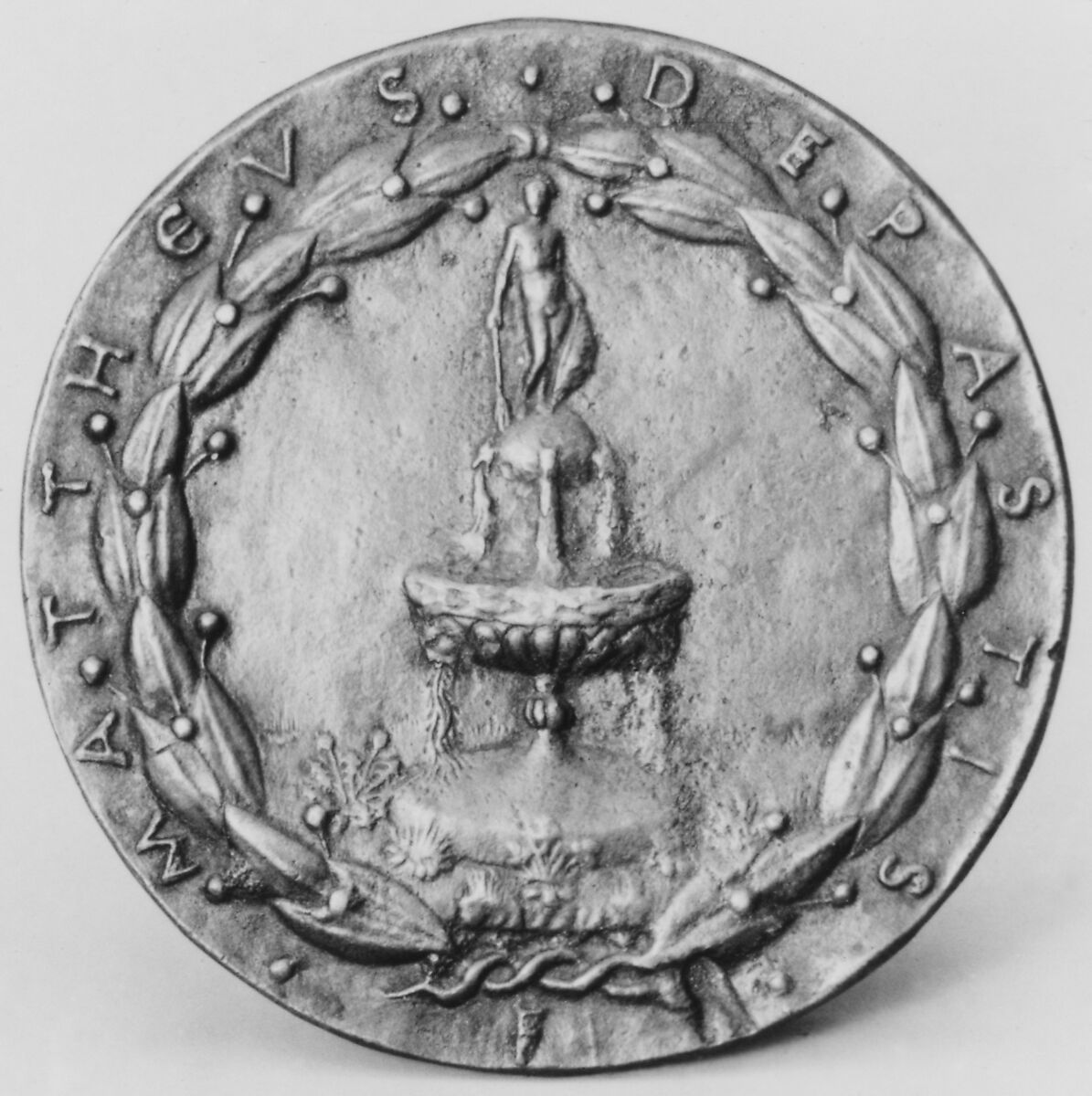 Guarino da Verona, Humanist, Medalist: Matteo de' Pasti (Italian, Verona ca. 1420–after 1467 Rimini), Bronze, Italian, Verona