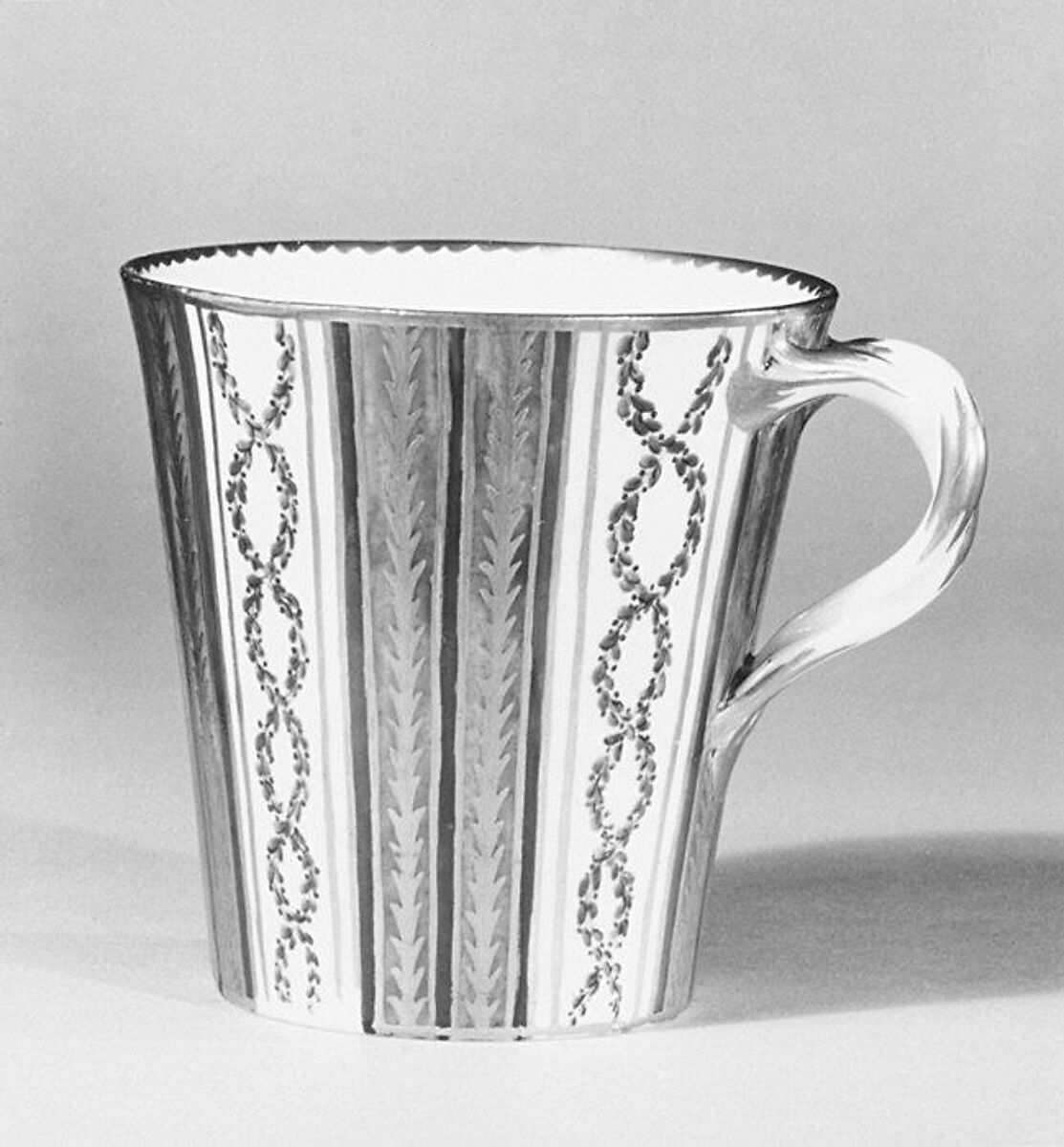 Cup (gobelet), Sèvres Manufactory (French, 1740–present), Soft-paste porcelain, French, Sèvres