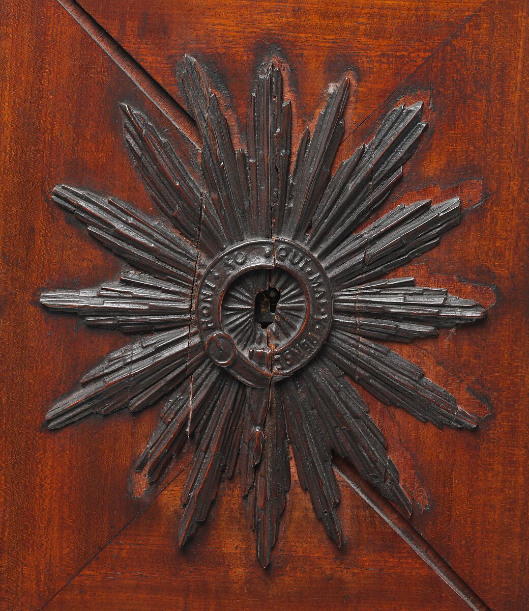 Medal cabinet, Attributed to William Vile (British, Somerset 1715–1767 London), Mahogany with carved and applied decoration, British