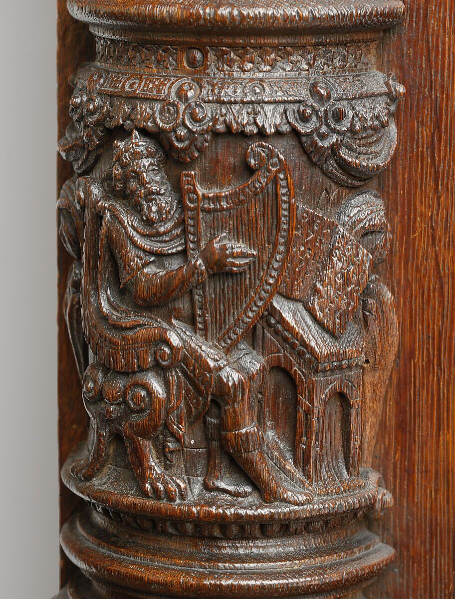 Cupboard (Beeldenkast), Oak, Dutch, Amsterdam