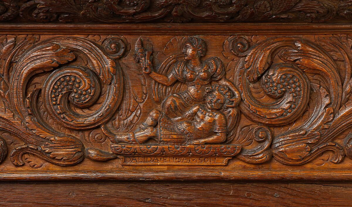 Cupboard (Beeldenkast), Oak, Dutch, Amsterdam