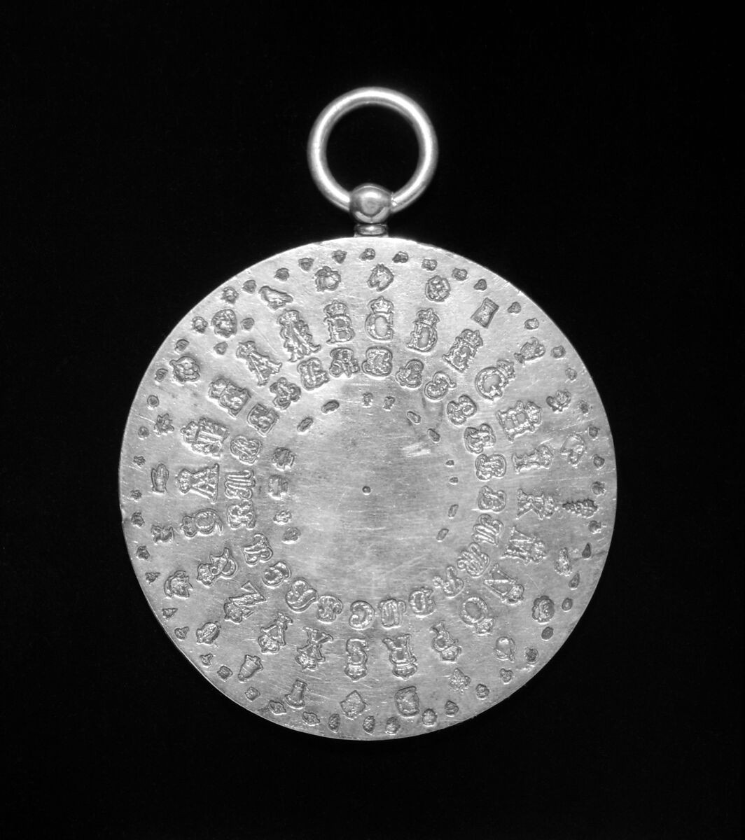 Record plaque (Plaque d'Insculpation), Silver, French, Paris 