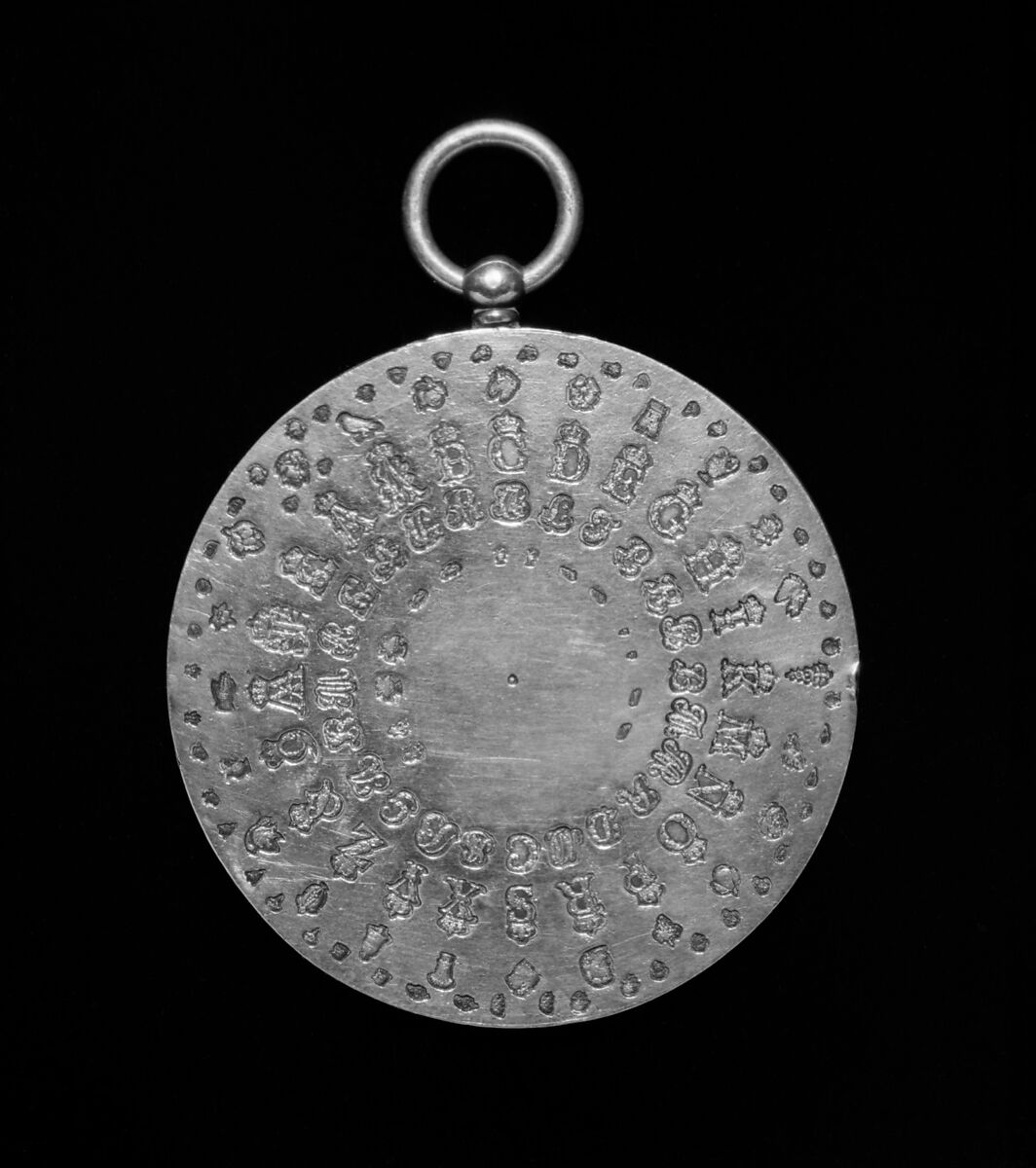 Record plaque (Plaque d'Insculpation), Silver, French, Paris
