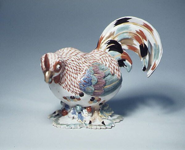 Chinese rooster (one of a pair)