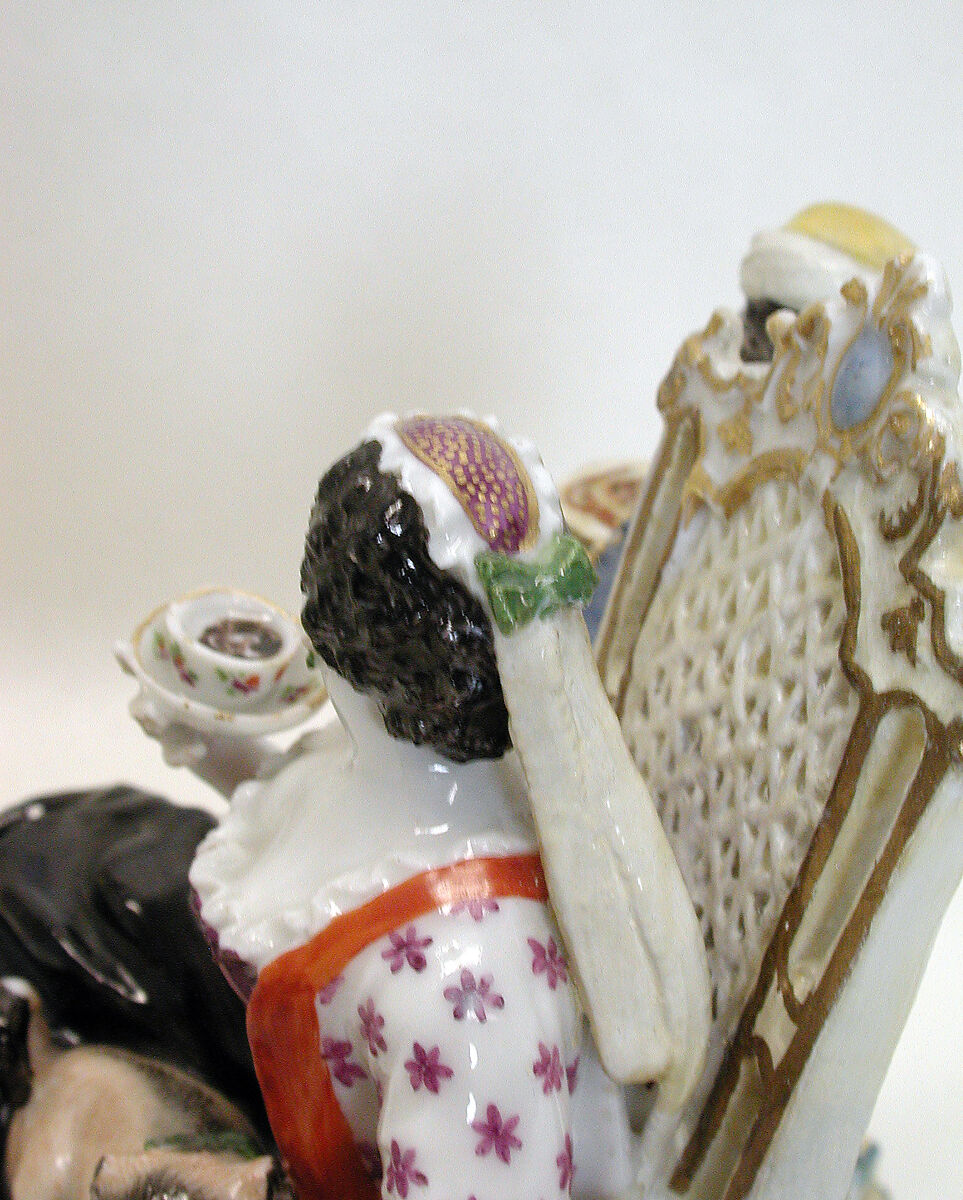 The Handkiss, Meissen Manufactory (German, 1710–present), Hard-paste porcelain, German, Meissen