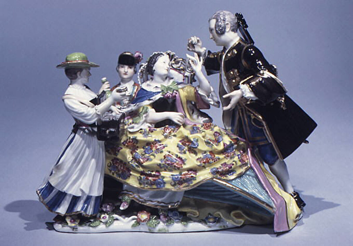 Marchand de Coeurs, Meissen Manufactory (German, 1710–present), Hard-paste porcelain, German, Meissen 
