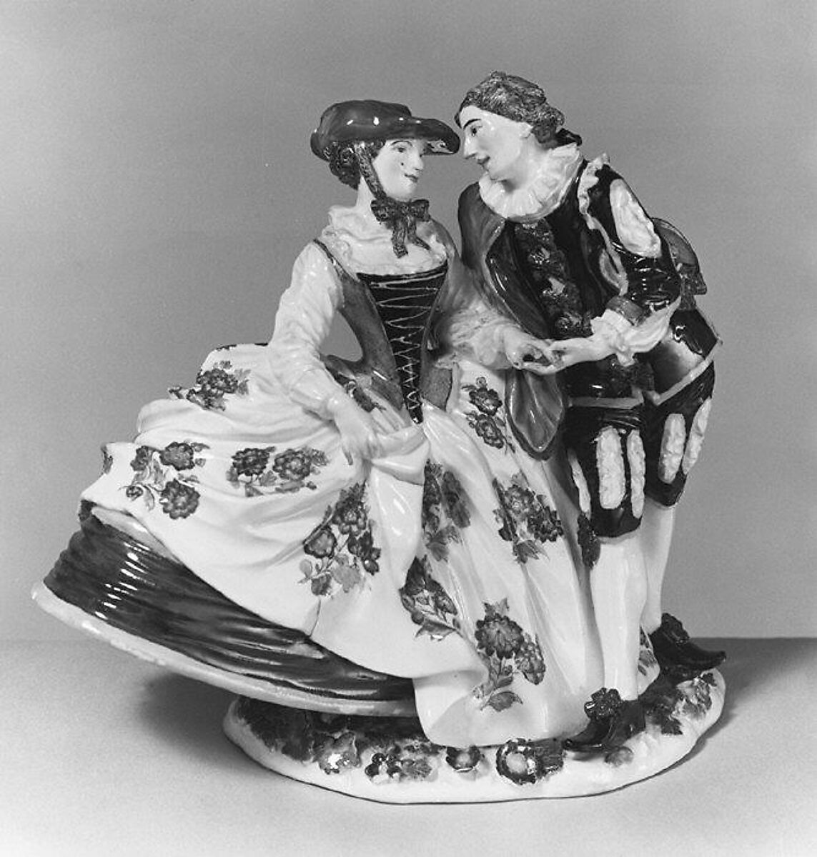 Beltrame and Columbine, Meissen Manufactory (German, 1710–present), Hard paste-porcelain, German, Meissen 