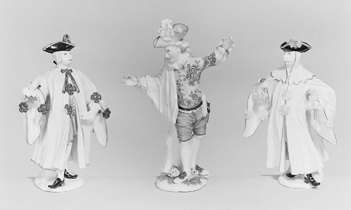 Avvocato (one of a pair), Meissen Manufactory (German, 1710–present), Hard-paste porcelain, German, Meissen