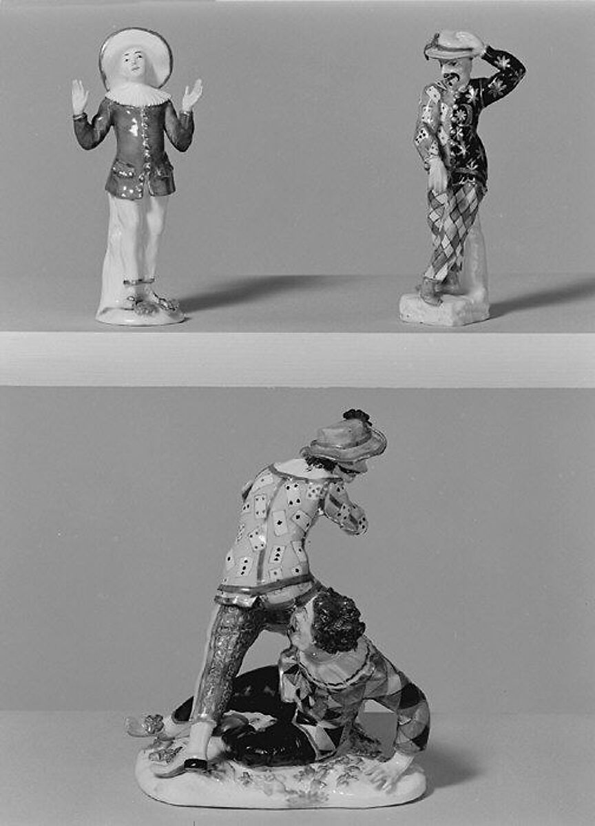 Harlequin, Meissen Manufactory (German, 1710–present), Hard-paste porcelain, German, Meissen 