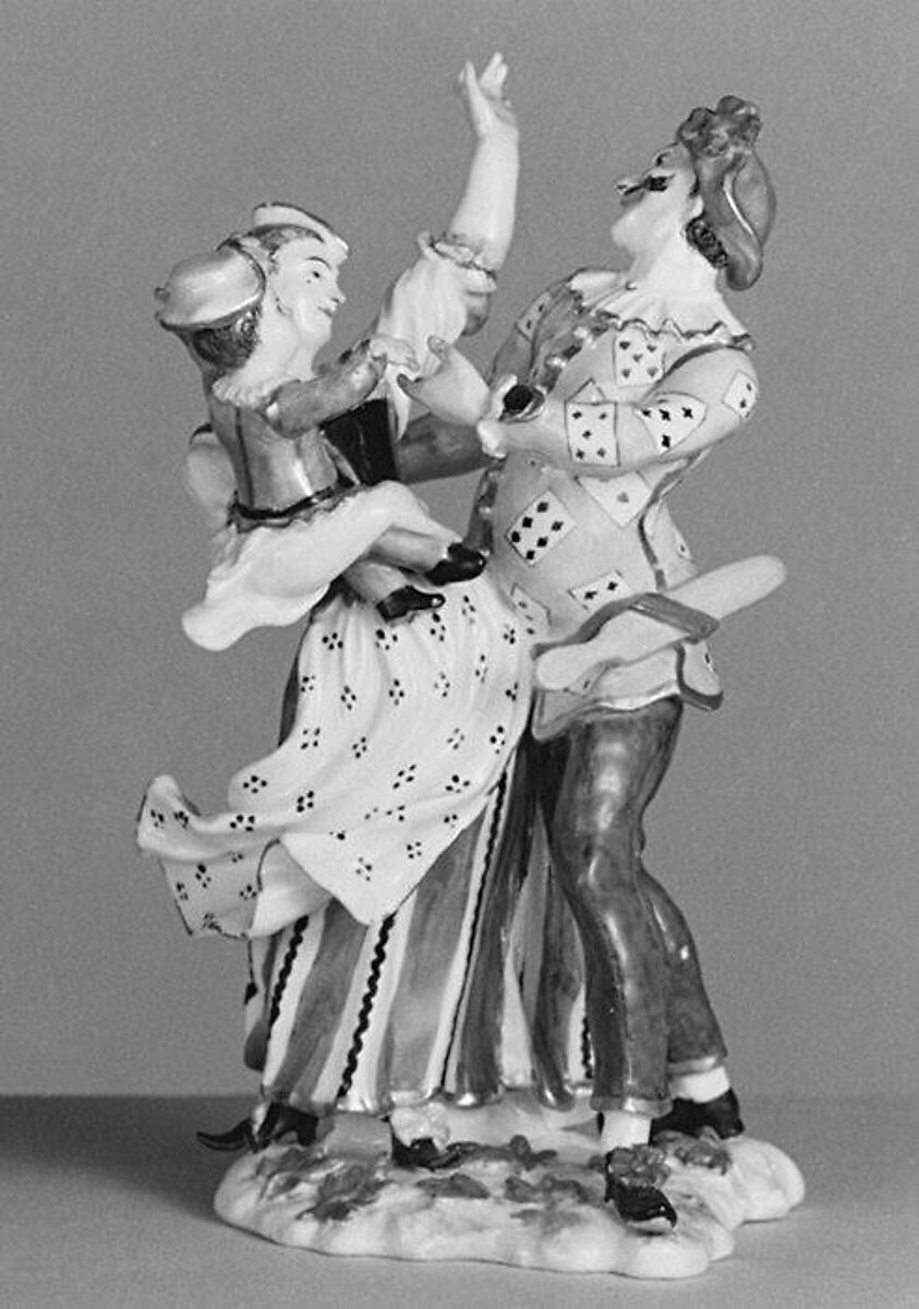 The Harlequin Family, Meissen Manufactory (German, 1710–present), Hard-paste porcelain, German, Meissen 