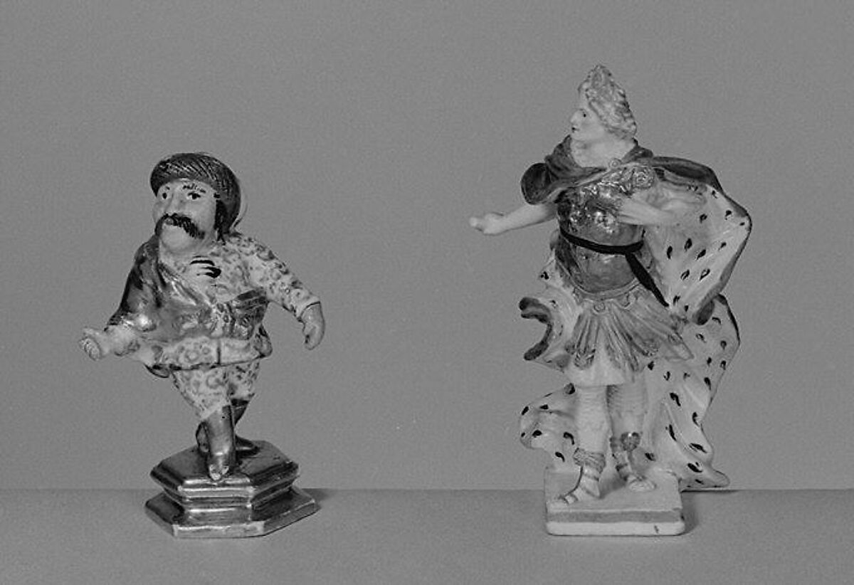 Augustus the Strong as Roman Emperor, Meissen Manufactory (German, 1710–present), Hard-paste porcelain, German, Meissen 