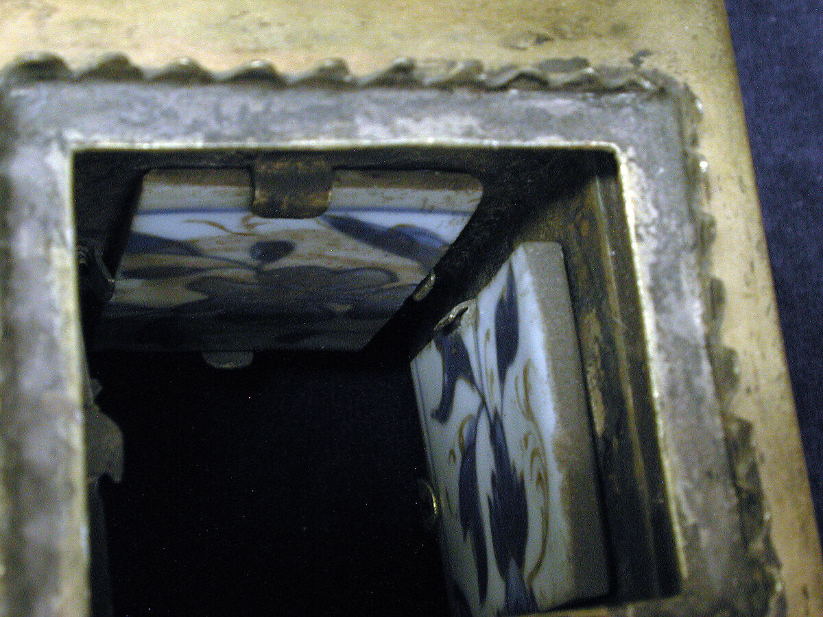 Beggar, Meissen Manufactory (German, 1710–present), Hard-paste porcelain; cold painted; silver-gilt, German, Meissen