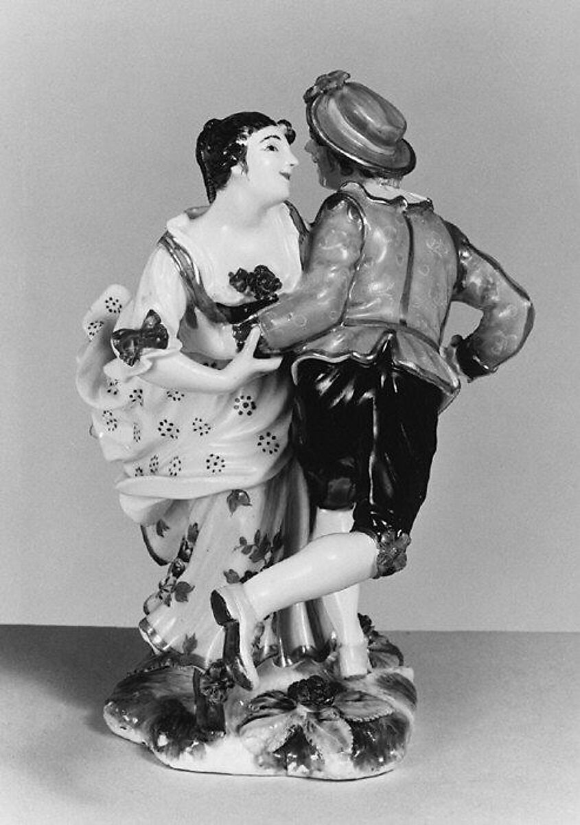 Dutch dancers, Meissen Manufactory (German, 1710–present), Hard-paste porcelain, German, Meissen 