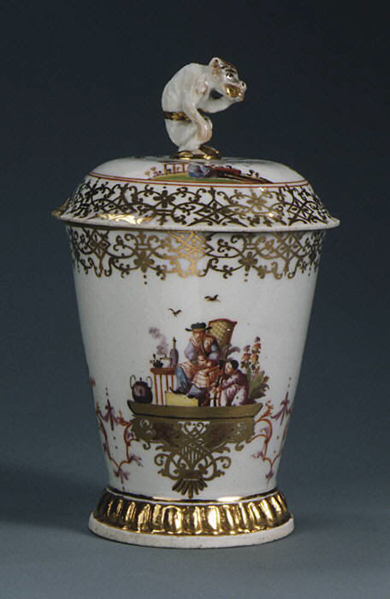 Beaker, Meissen Manufactory (German, 1710–present), Hard-paste porcelain, German, Meissen 