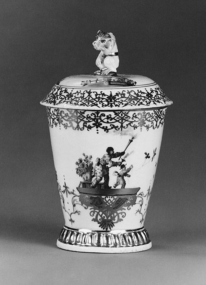 Beaker, Meissen Manufactory (German, 1710–present), Hard-paste porcelain, German, Meissen