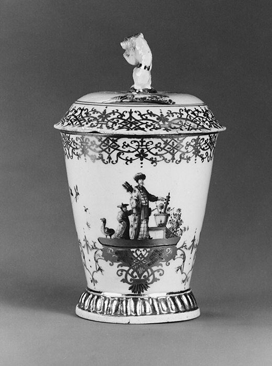 Beaker, Meissen Manufactory (German, 1710–present), Hard-paste porcelain, German, Meissen
