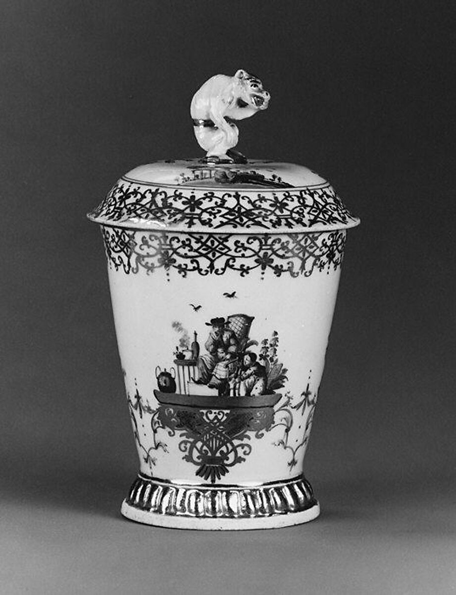 Beaker, Meissen Manufactory (German, 1710–present), Hard-paste porcelain, German, Meissen