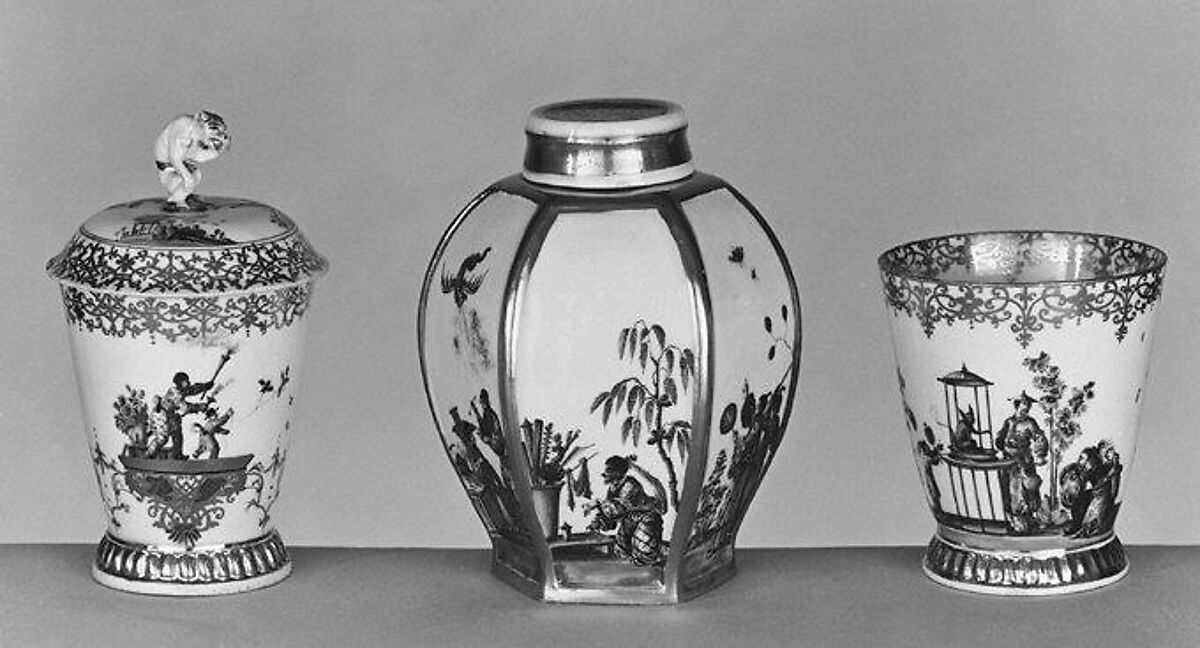 Beaker, Meissen Manufactory (German, 1710–present), Hard-paste porcelain, German, Meissen 