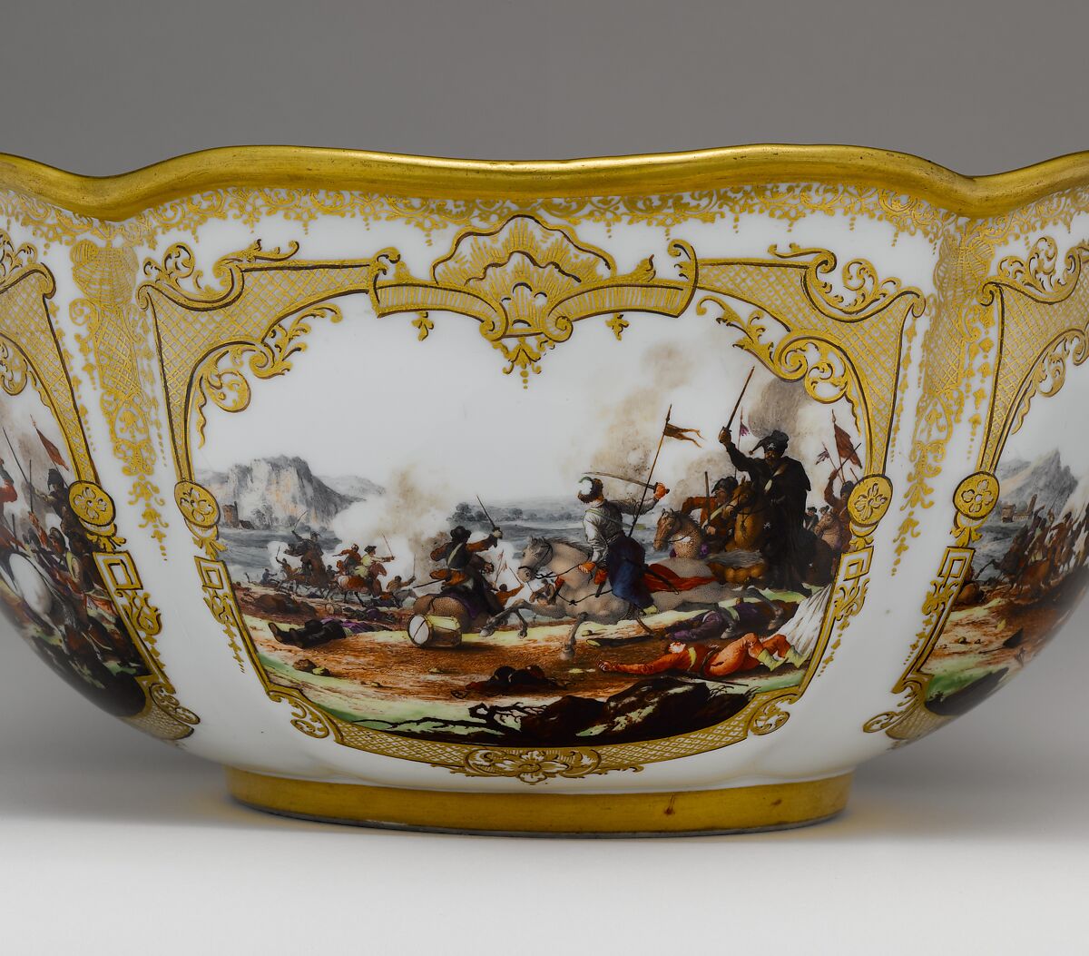 Bowl, Meissen Manufactory (German, 1710–present), Hard-paste porcelain, German, Meissen
