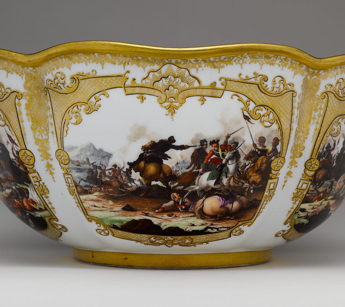 Bowl, Meissen Manufactory (German, 1710–present), Hard-paste porcelain, German, Meissen