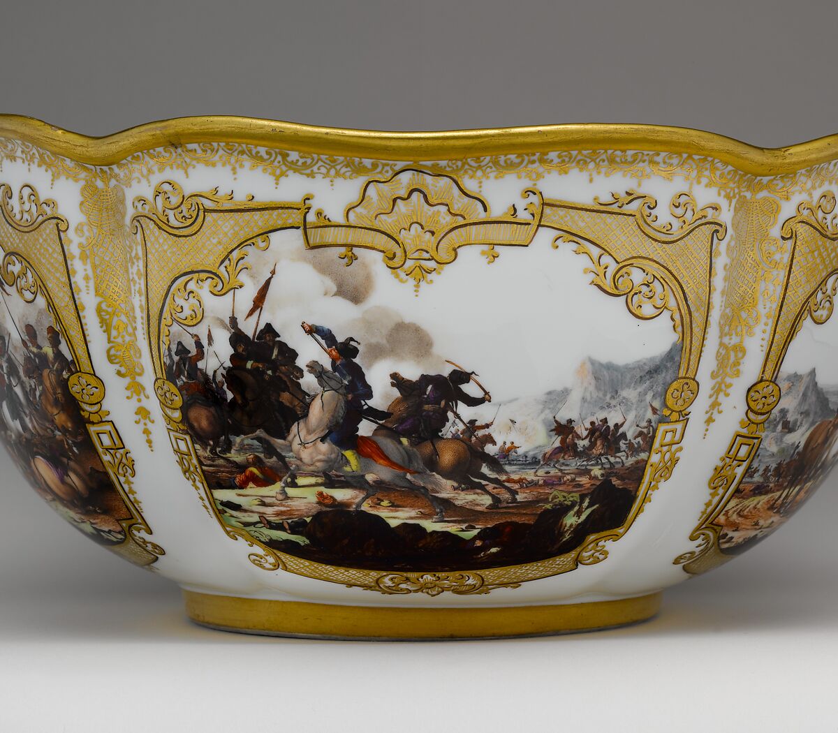 Bowl, Meissen Manufactory (German, 1710–present), Hard-paste porcelain, German, Meissen