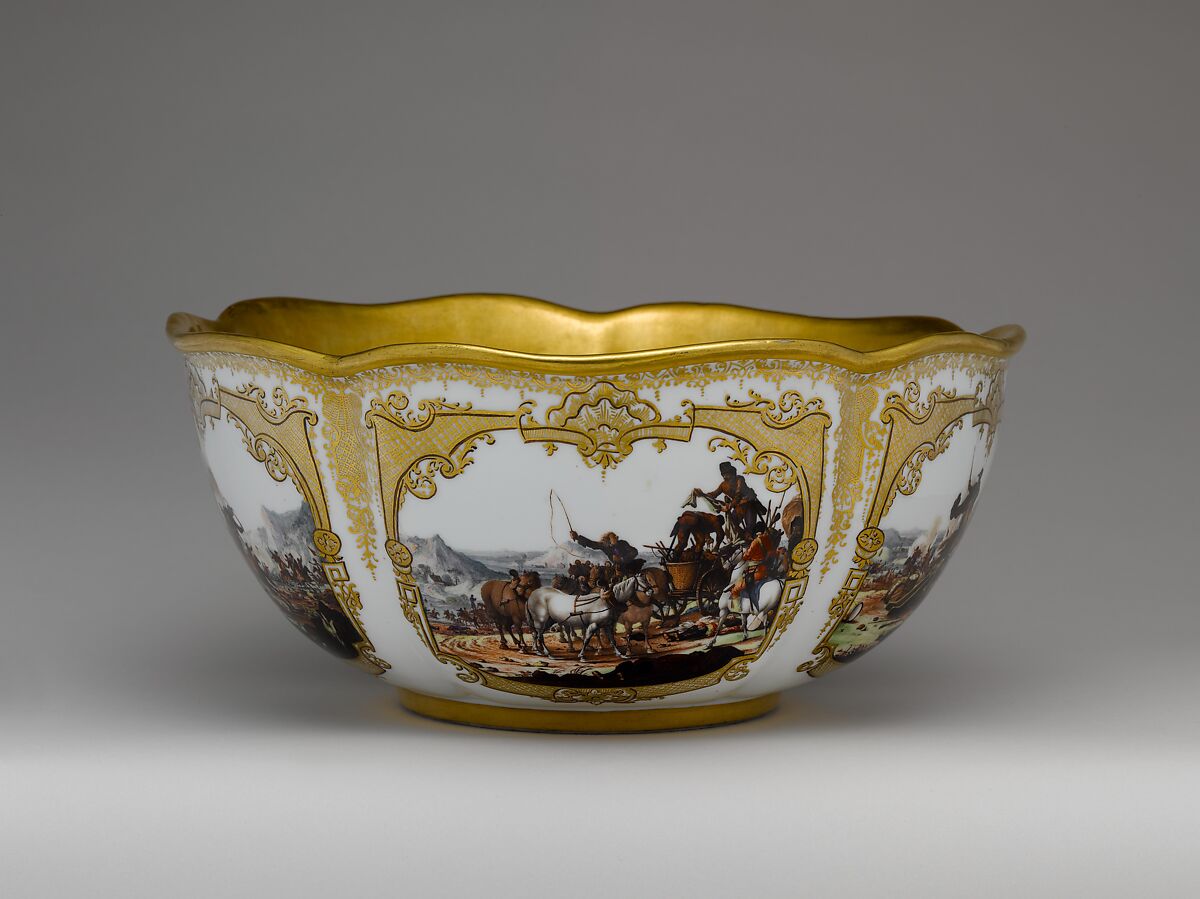 Bowl, Meissen Manufactory (German, 1710–present), Hard-paste porcelain, German, Meissen 