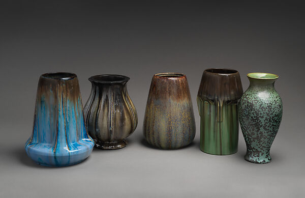 Vase, Fulper Pottery Company (1899–1935), Stoneware, American