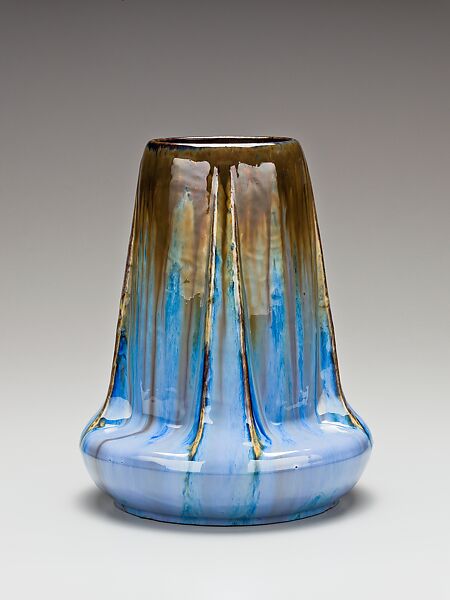 Vase, Fulper Pottery Company (1899–1935), Stoneware, American 