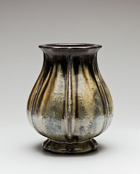 Vase, Fulper Pottery Company (1899–1935), Stoneware, American 