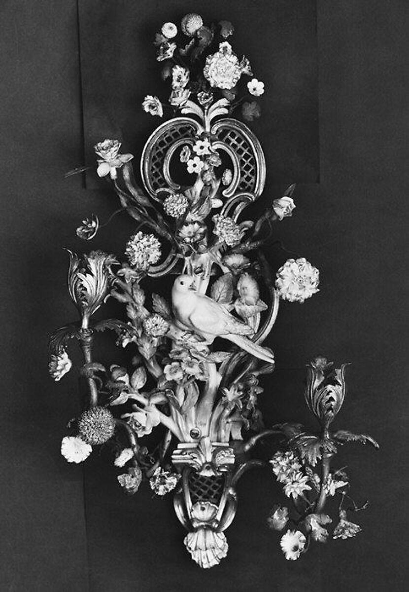 Wall bracket (one of a pair), Meissen Manufactory (German, 1710–present), Hard-paste porcelain, German, Meissen 