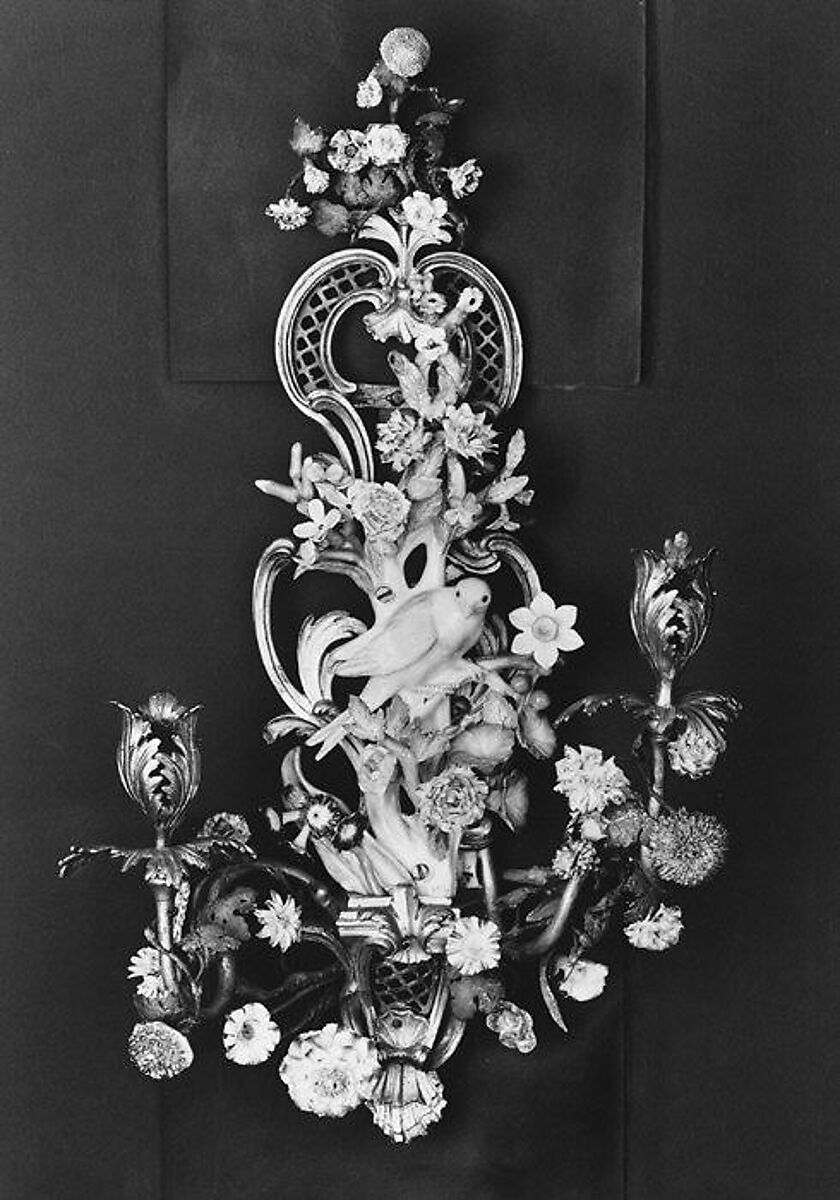 Wall bracket (one of a pair), Meissen Manufactory (German, 1710–present), Hard-paste porcelain, German, Meissen 