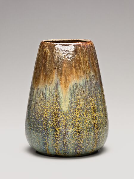 Vase, Fulper Pottery Company (1899–1935), Stoneware, American 