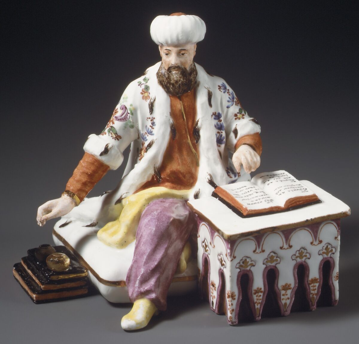 An effendi, Kloster-Veilsdorf Porcelain Manufactory (German, 1760–present), Hard-paste porcelain, German, Thuringia, Kloster-Veilsdorf 