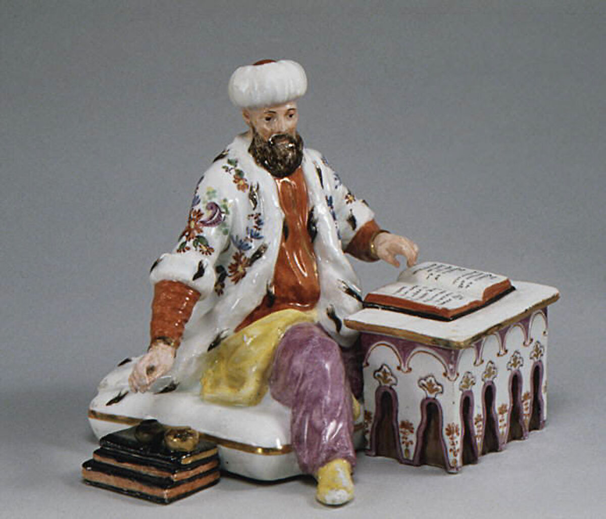 An effendi, Kloster-Veilsdorf Porcelain Manufactory (German, 1760–present), Hard-paste porcelain, German, Thuringia, Kloster-Veilsdorf