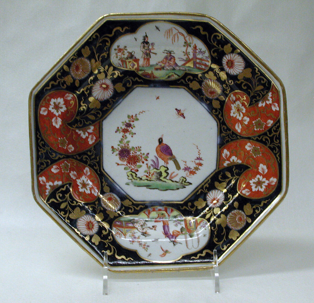 Plate (one of a pair), Imperial Porcelain Manufactory  (Vienna, 1744–1864), Hard-paste porcelain, Austrian, Vienna 
