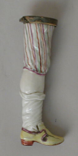 Étui in the form of a man's leg
