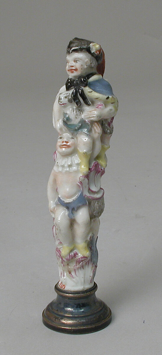 Seal, Kelsterbach Pottery and Porcelain Manufactory (German, 1758–ca. 1823), Hard-paste porcelain, German, Kelsterbach 