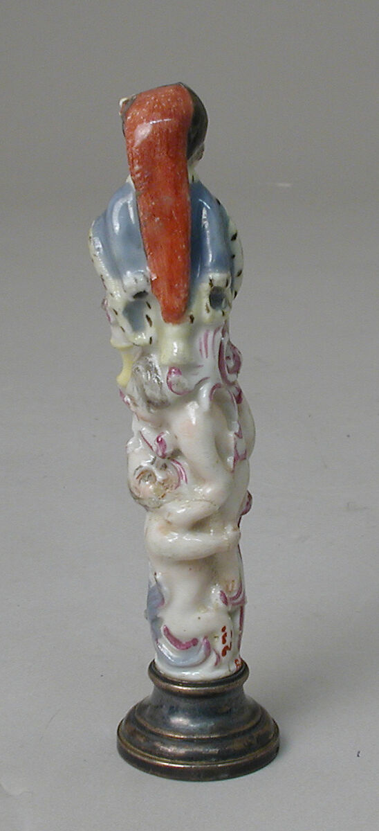 Seal, Kelsterbach Pottery and Porcelain Manufactory (German, 1758–ca. 1823), Hard-paste porcelain, German, Kelsterbach