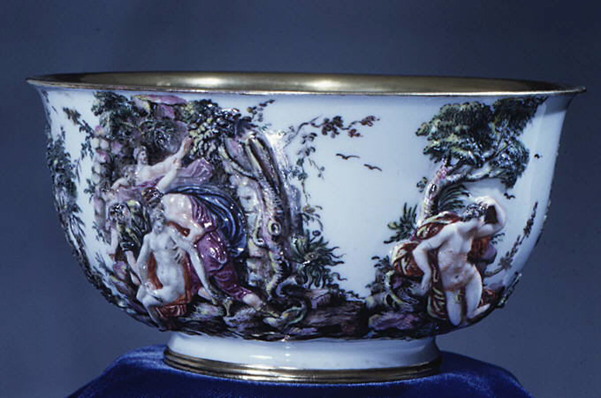 Bowl, Doccia Porcelain Manufactory (Italian, 1737–1896), Hard-paste porcelain, Italian, Florence