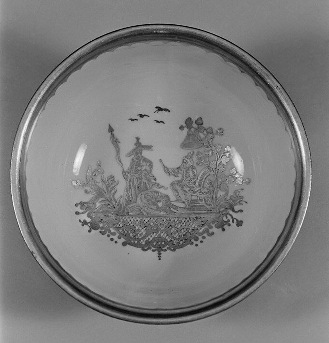 Bowl, Doccia Porcelain Manufactory (Italian, 1737–1896), Hard-paste porcelain, Italian, Florence